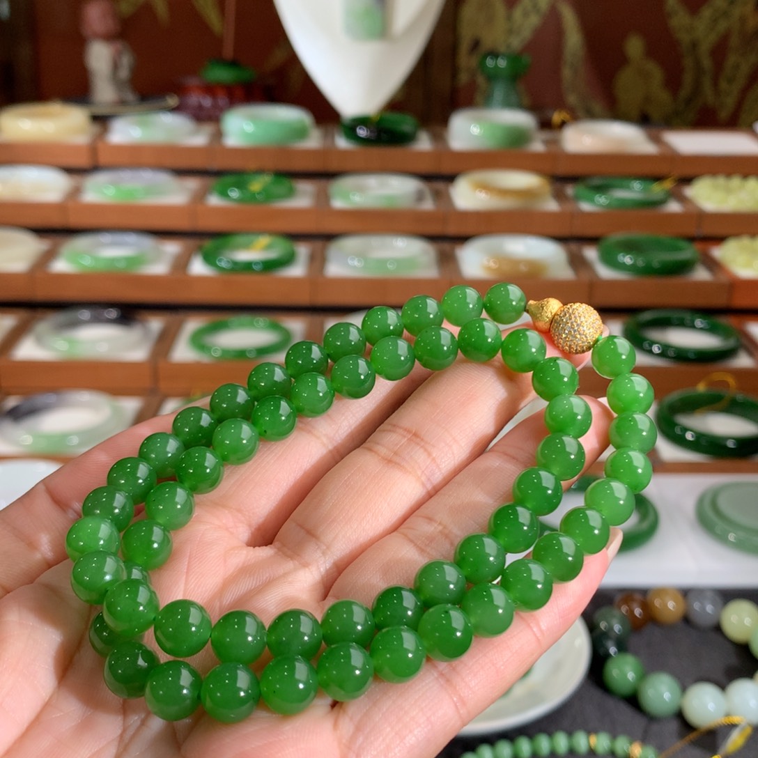 和田玉未镶嵌手链女神链