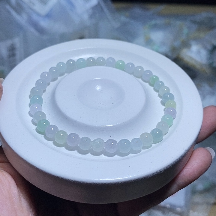 未镶嵌手串翡翠天然缅甸A货翡翠手串