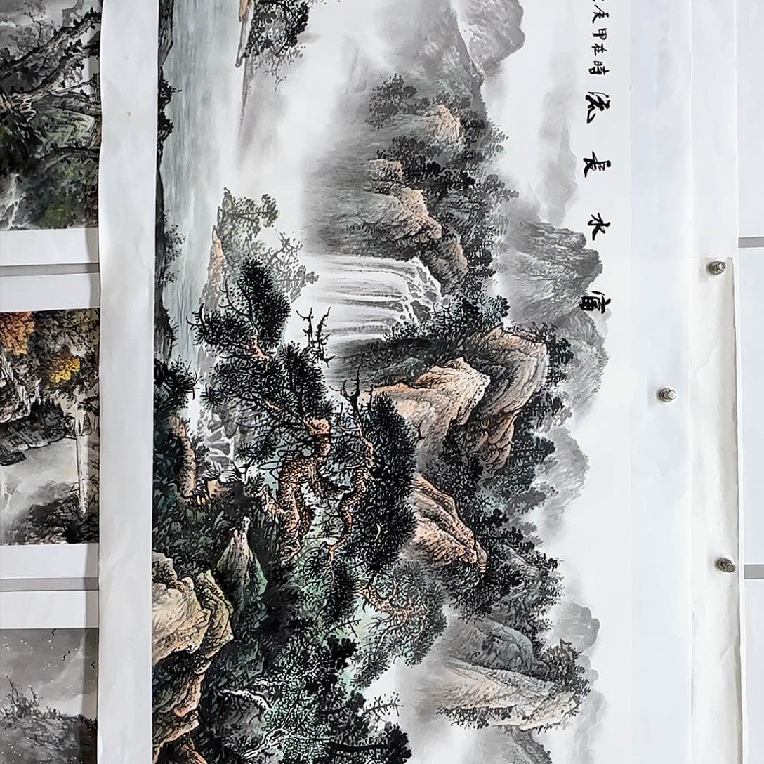 国画有*为梁羽杰梁羽杰