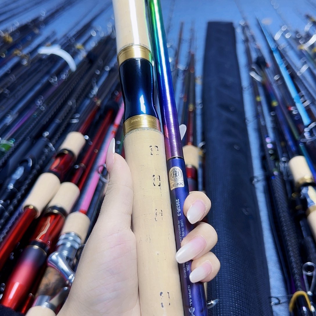 疏***家碳素3.8m路亚竿直柄杆链接