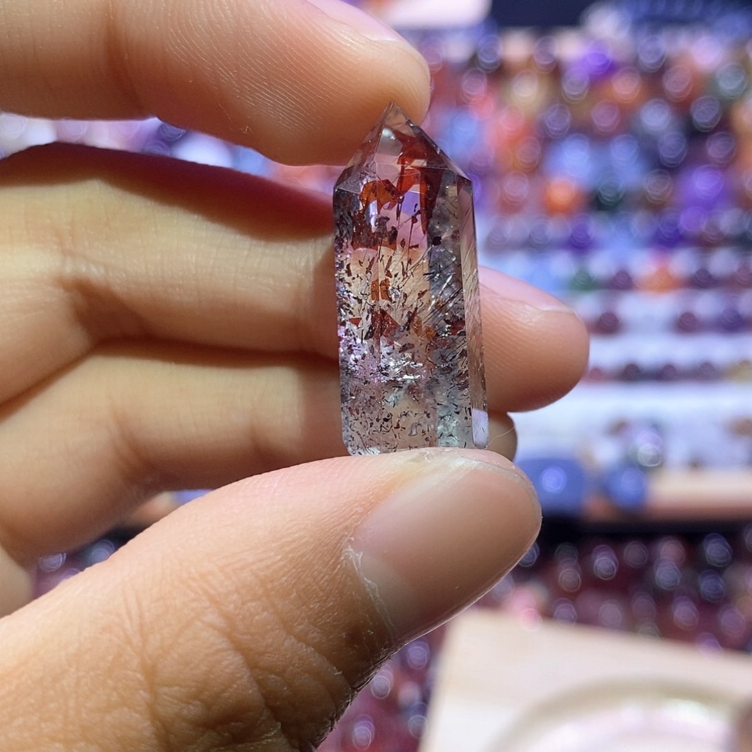 超七晶柱未镶嵌水晶