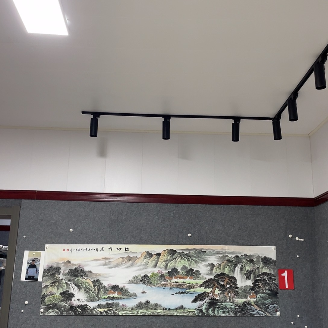 国画小**、八尺对开画芯 捡漏