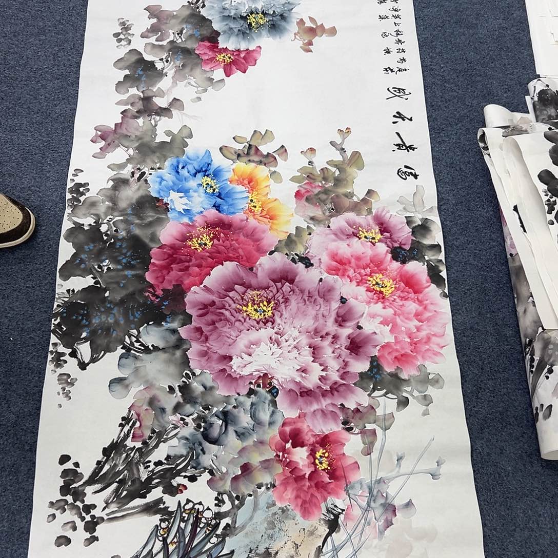 国画国画作品纯手绘