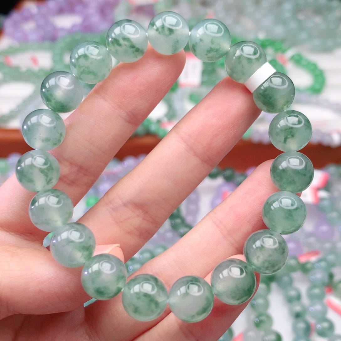 翡翠手链未镶嵌翡翠10mm