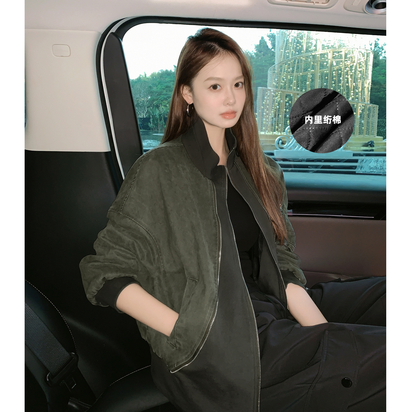 【新品】美洋MEIYANG 柏林塔外套 森系少年感短款百搭休闲夹克-周五