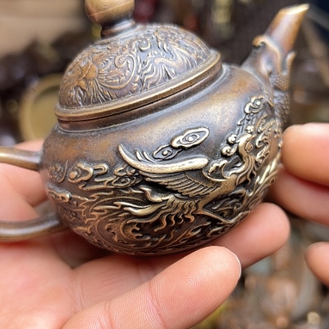 铜制文玩把玩物件