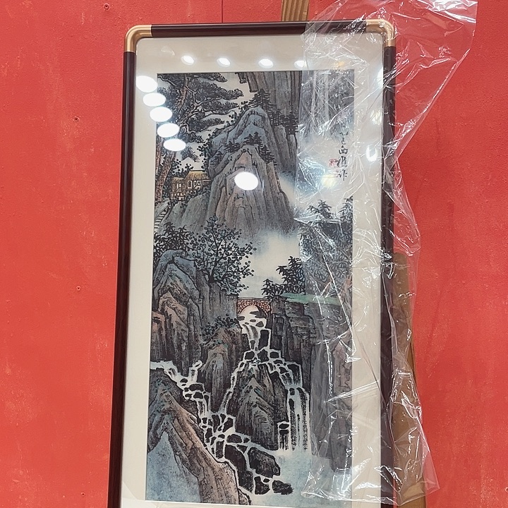 国画书画艺术作品多次参加国内外