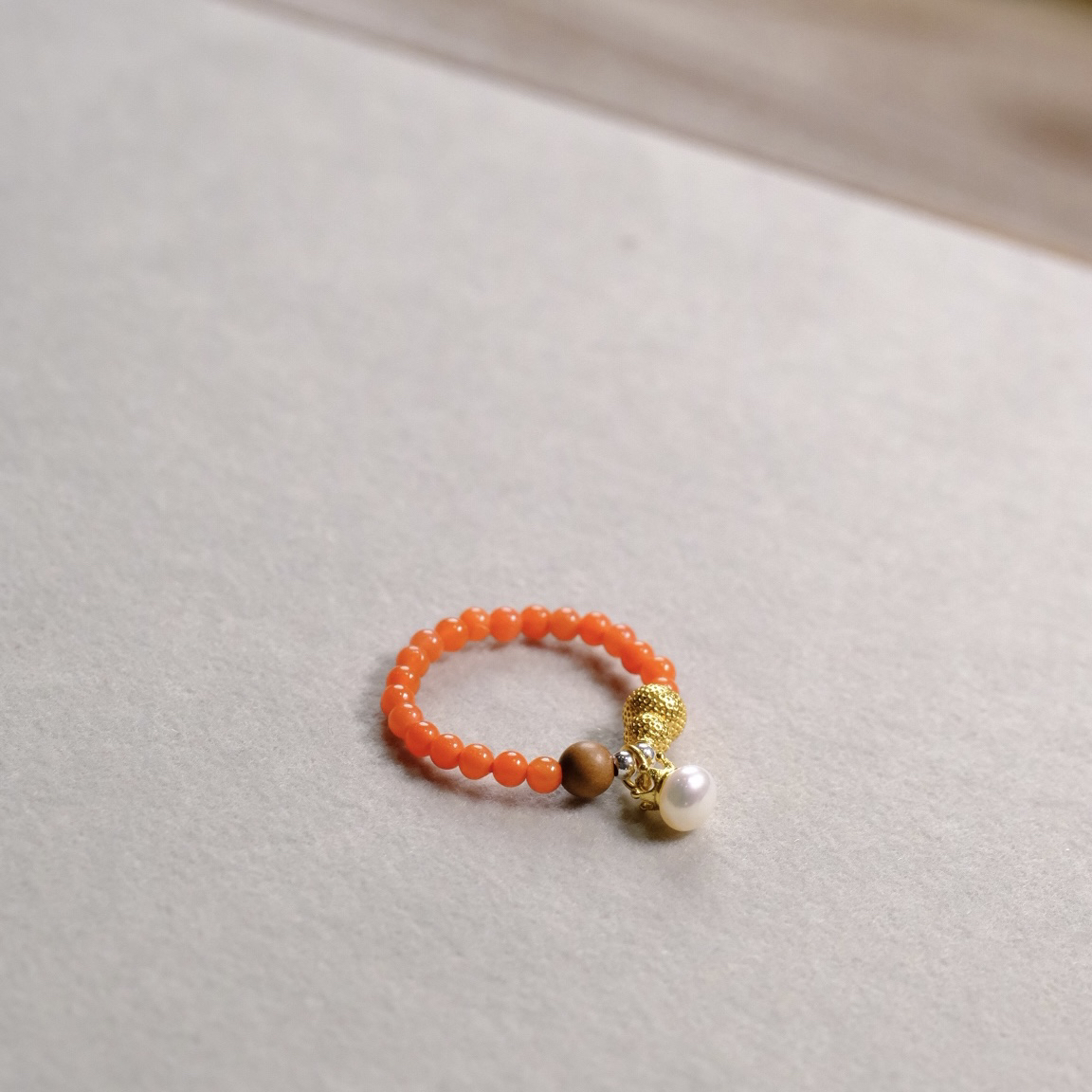 天然南红玛瑙戒指