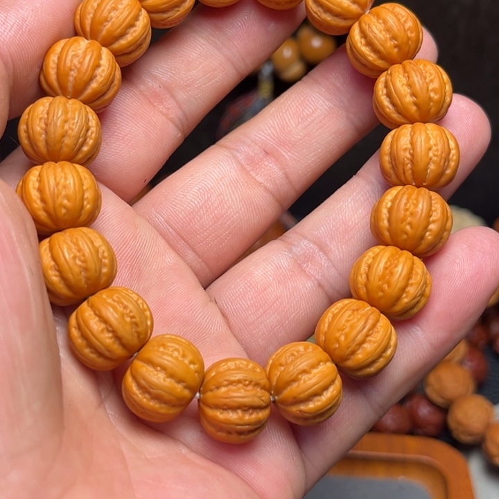 把件猴头核桃1.4八棱