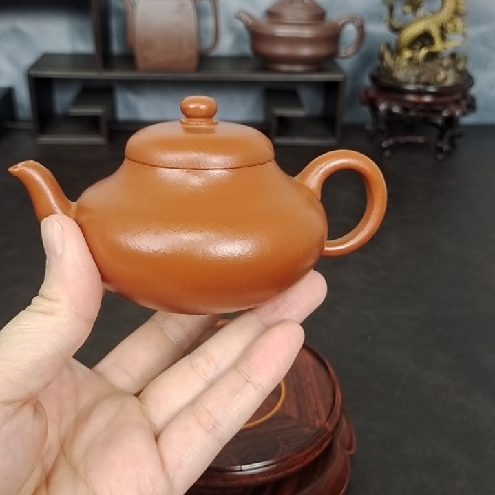 紫砂茶壶君德朱泥150C