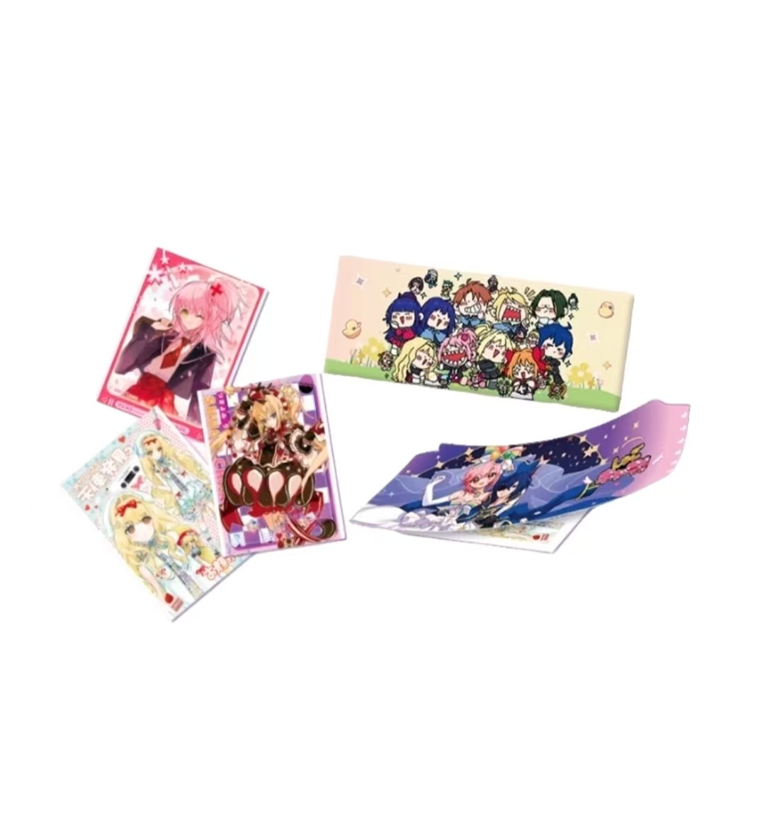 【芙芙带玩法】墨鱼文创守护甜心撕撕乐第一弹国创收藏卡牌盲盒