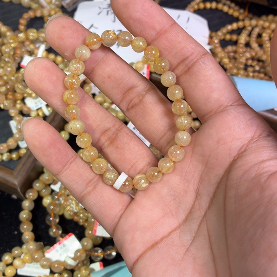 未镶嵌发晶手链卡7