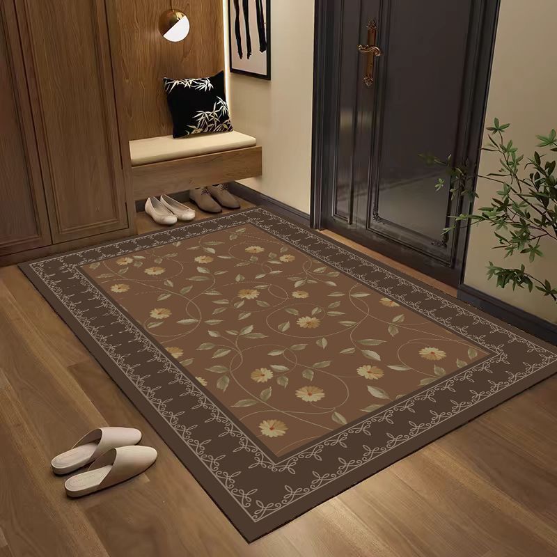 硅藻泥高级入户门垫家用玄关走廊客厅吸水防滑耐磨地垫