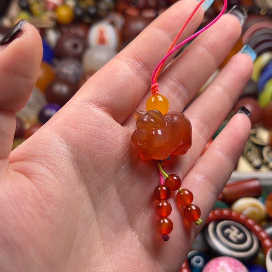 玛瑙/玉髓未镶嵌颈饰