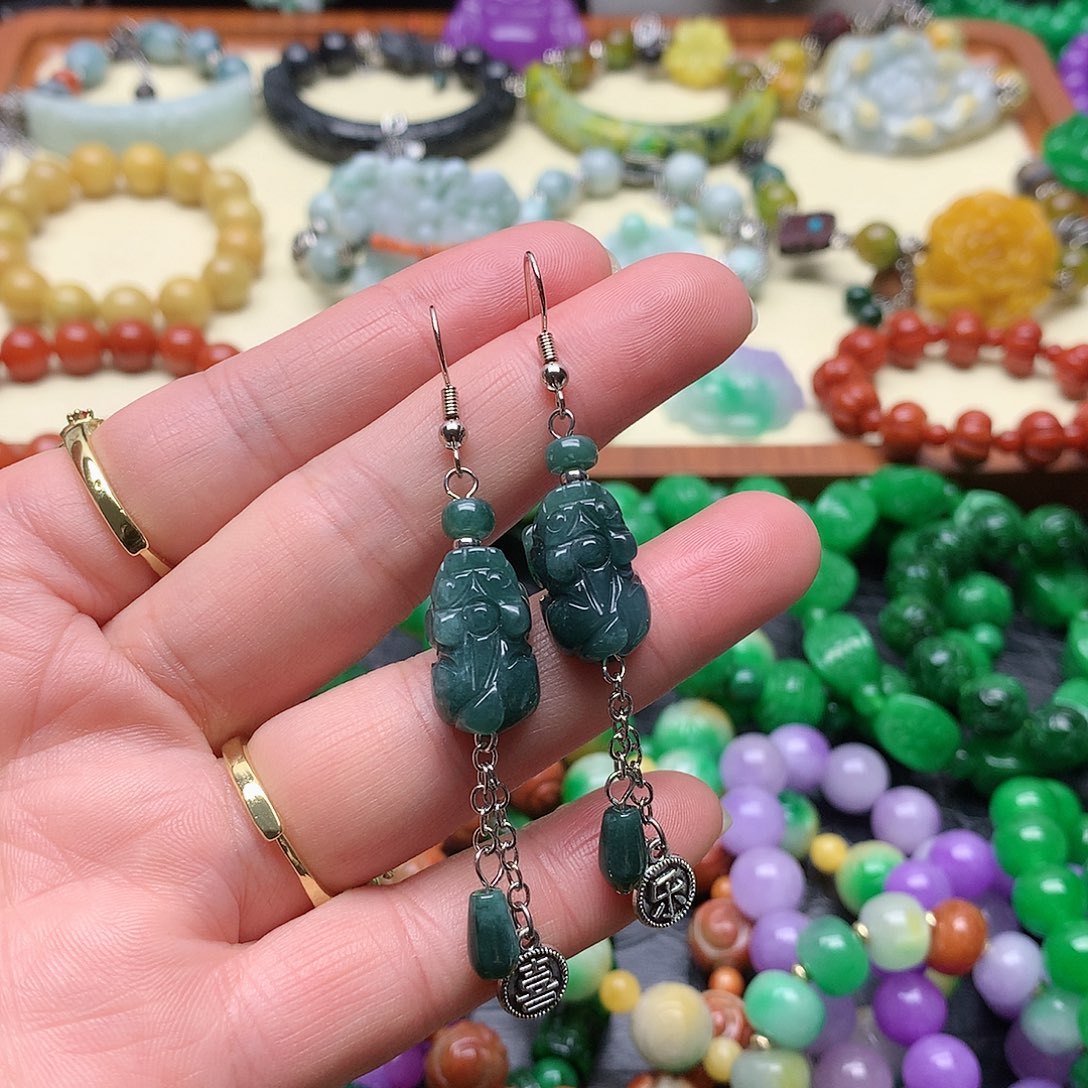 非金属无高货耳坠