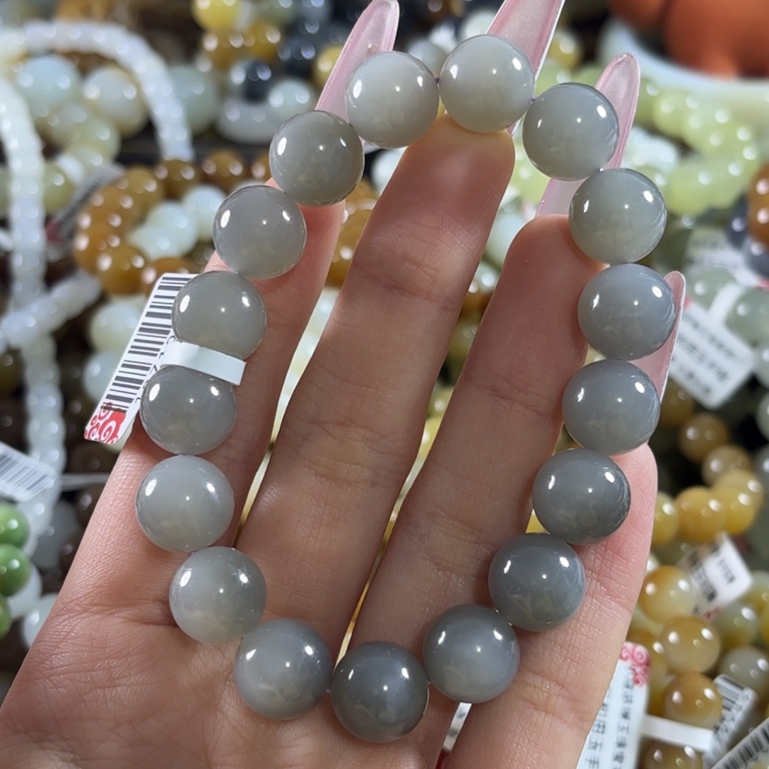 和田玉未镶嵌手链242