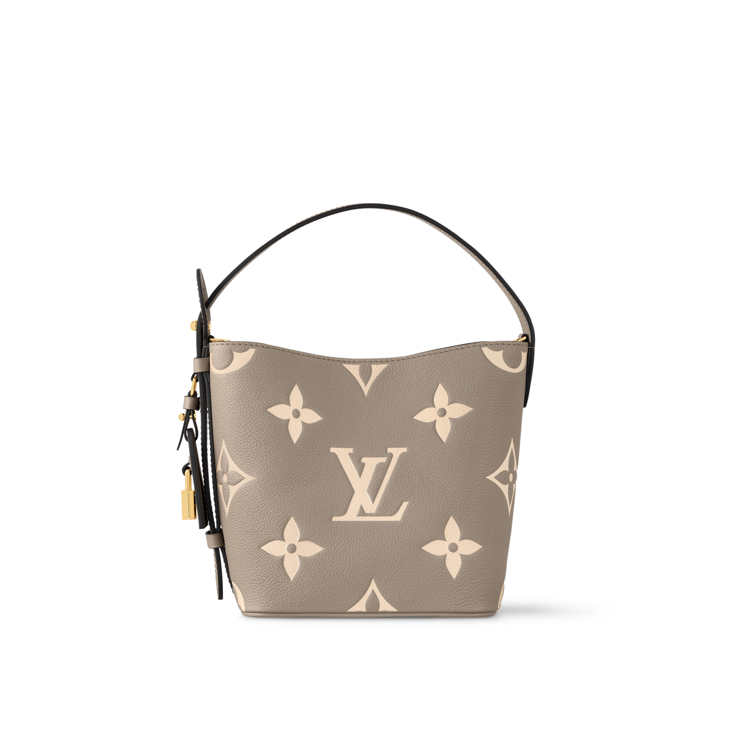 未使用 LouisVuitton/路易威登 allin bb大象灰 水桶包 全套