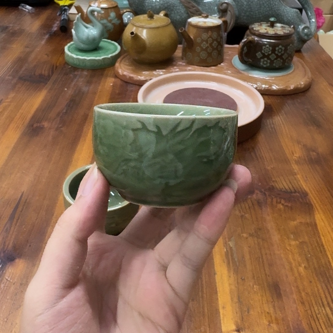 小仲青瓷茶器微瑕5103