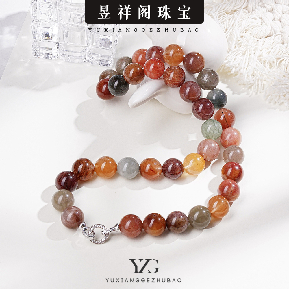 强烈推荐韦雪同款·老矿料兔毛水晶卖完就没了·福禄来米多样性发一