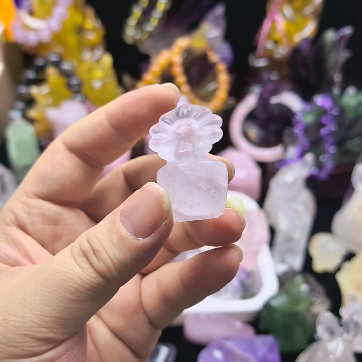 水晶摆件未镶嵌水晶摆件微瑕