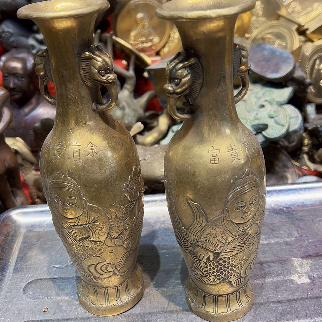 黄铜摆件工艺品，