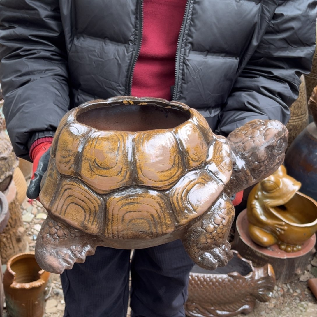 红陶高18口16有孔