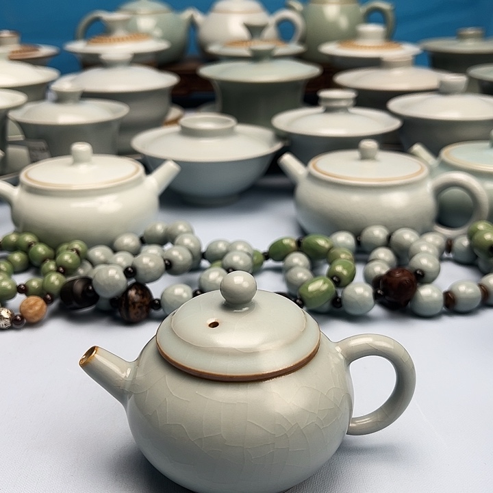 杯仿古釉融天壶原了原釉原产地