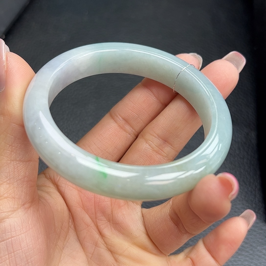 翡翠手镯未镶嵌K644-7正圈手镯