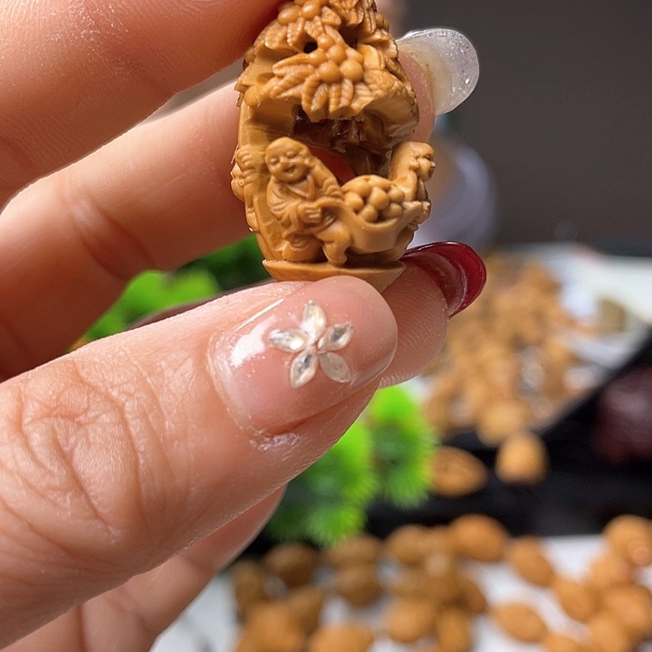 橄榄核吊坠橄榄核