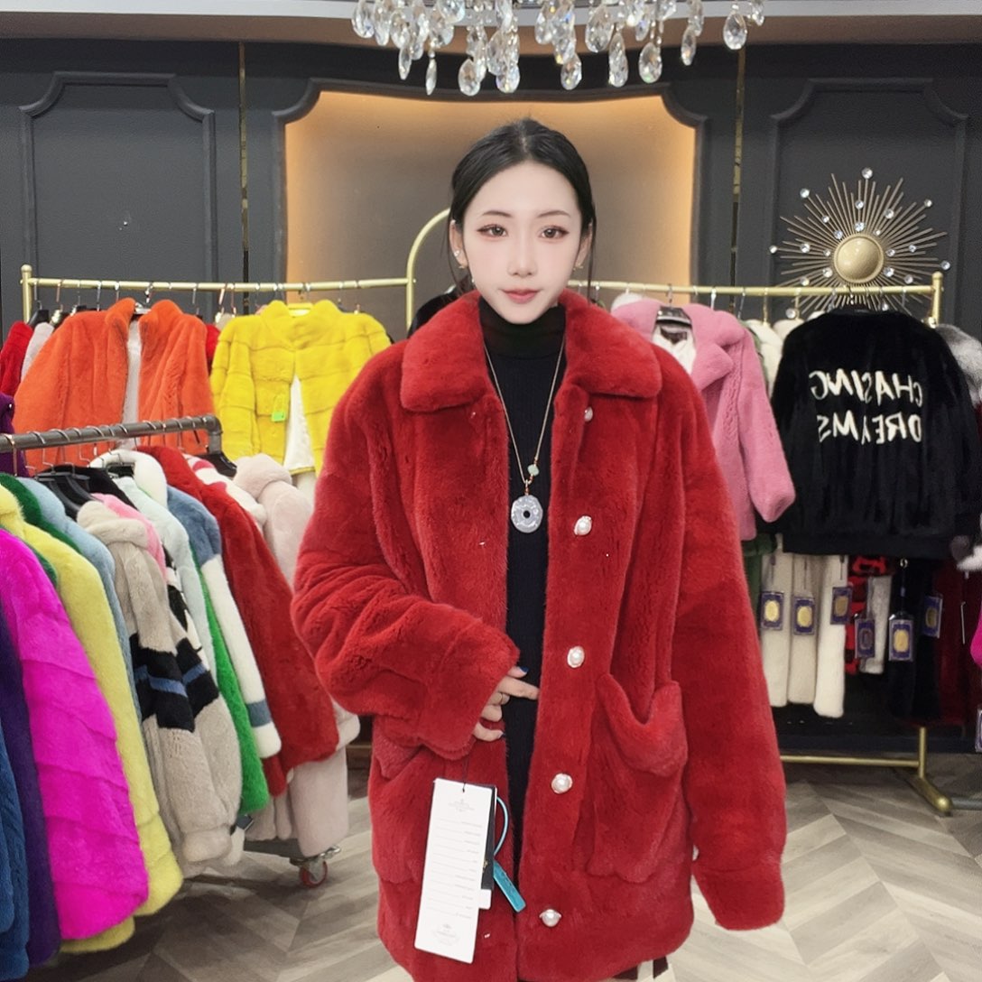 冬季新款时尚水貂