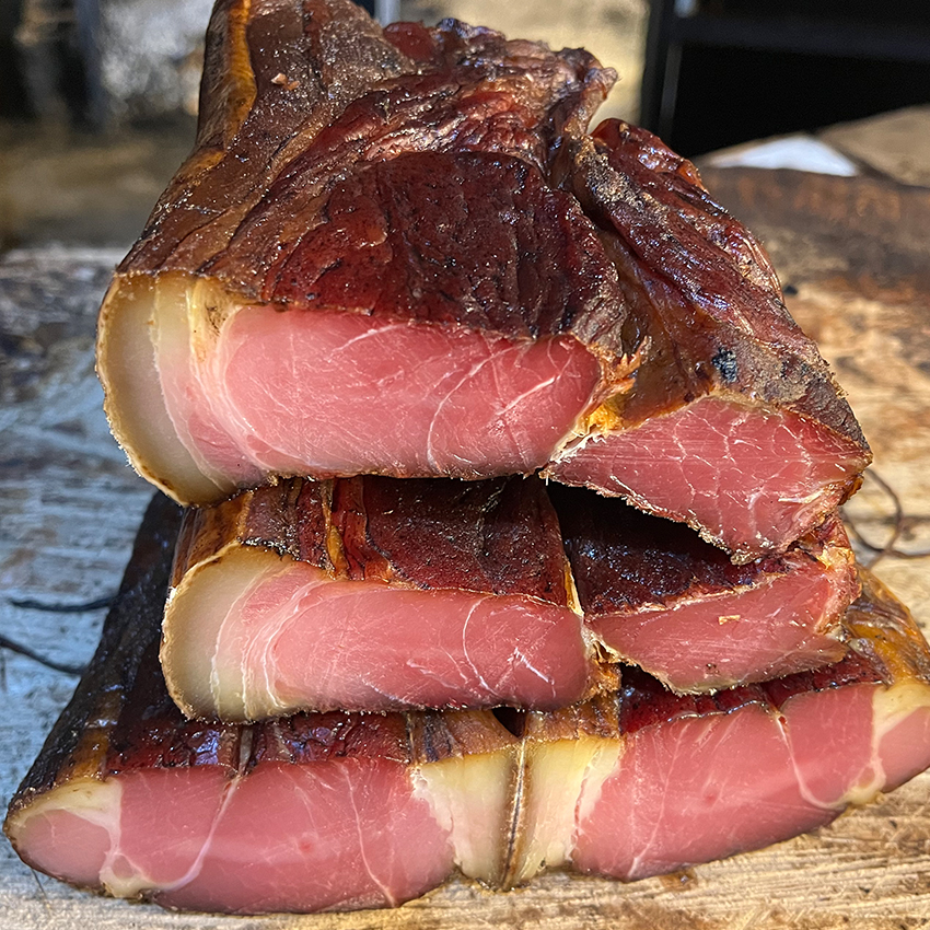 前/后腿肉正宗湖南苗族农村熟食土猪柴火烟熏腊肉