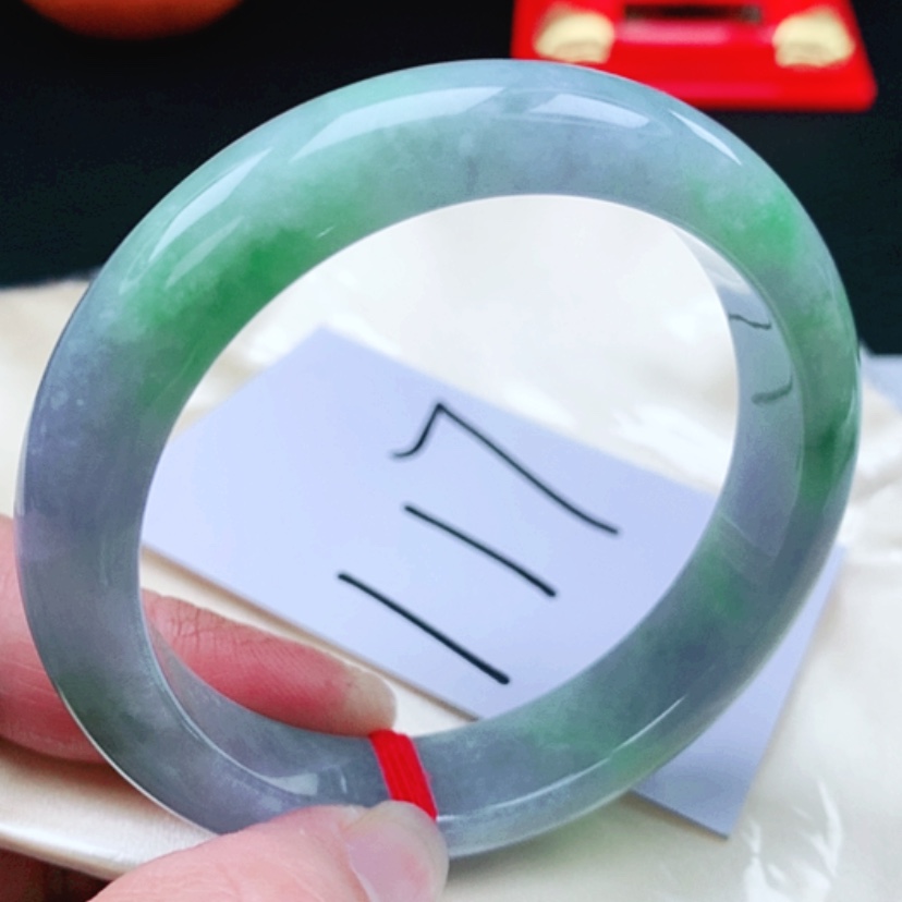 【闪购商品】翡翠手镯未镶嵌58圈