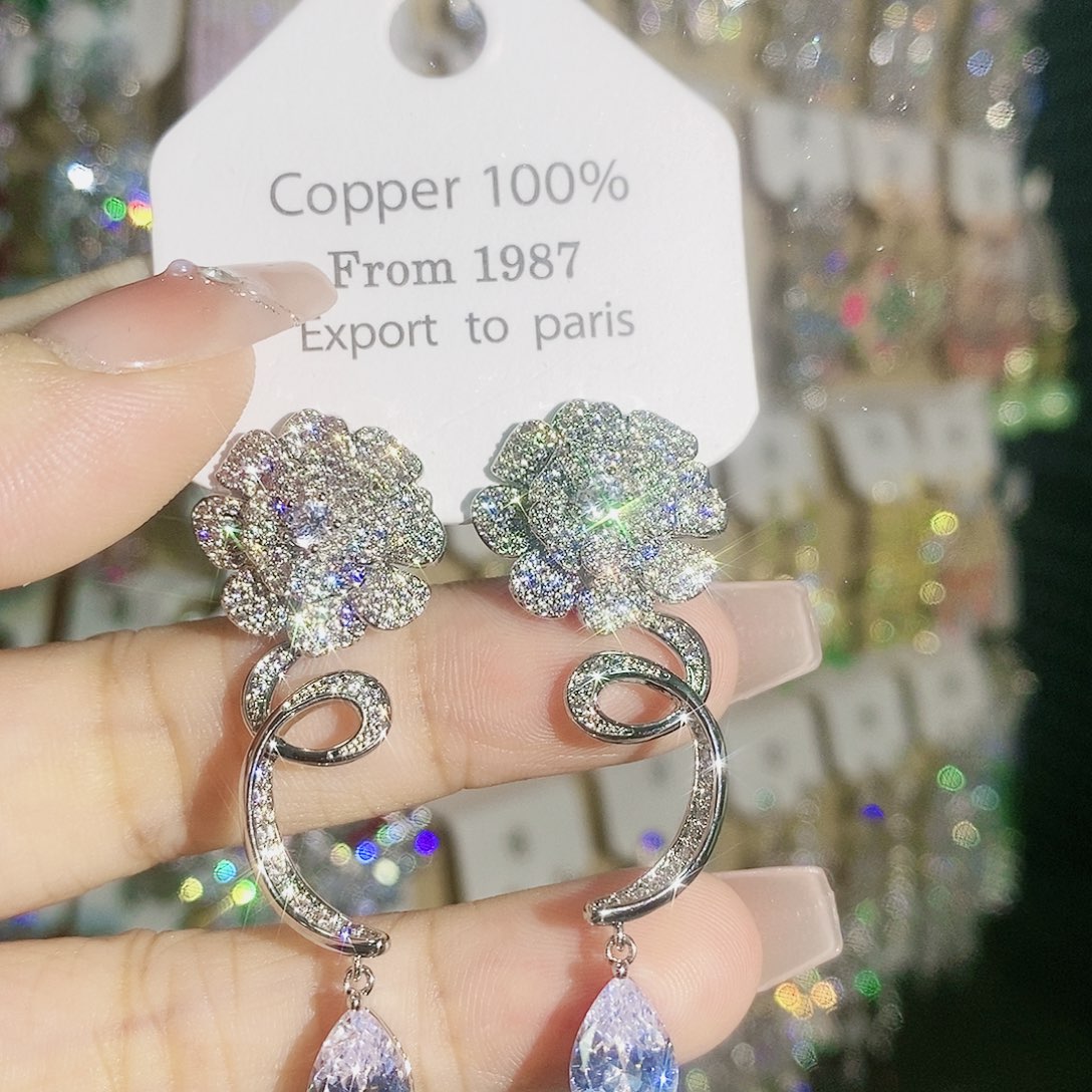 铜合金925银锆石