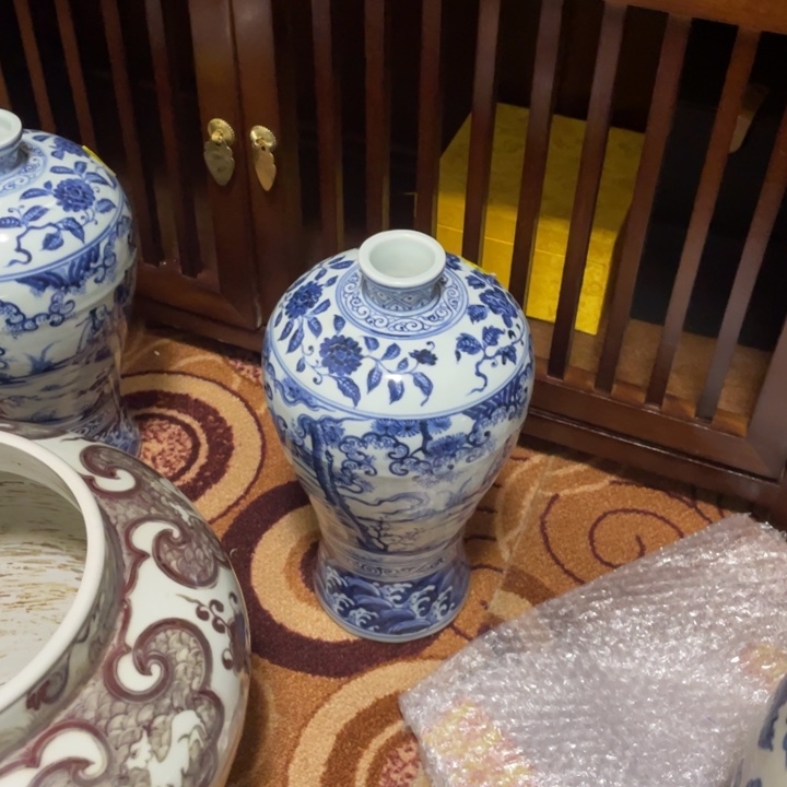 酥***糖陶当代青花瓷器精品