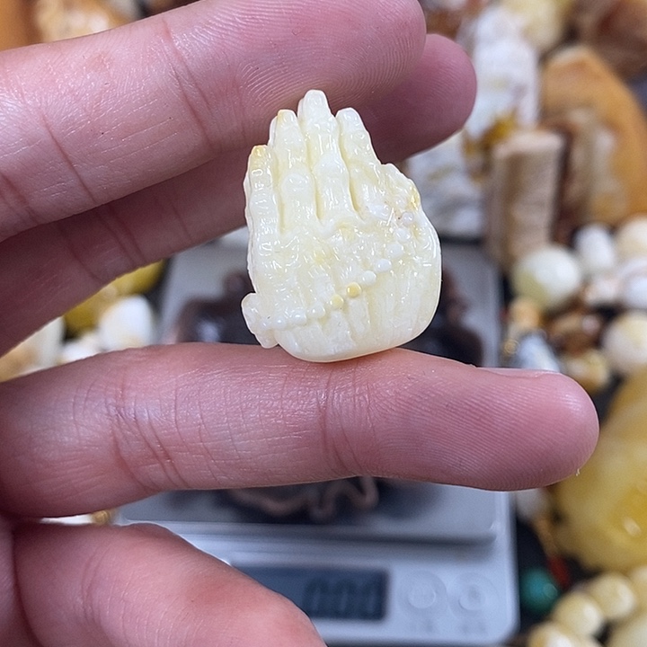 琥珀未镶嵌裸石我