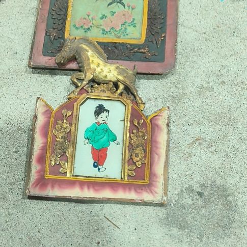 巴***1木雕花板一物一图