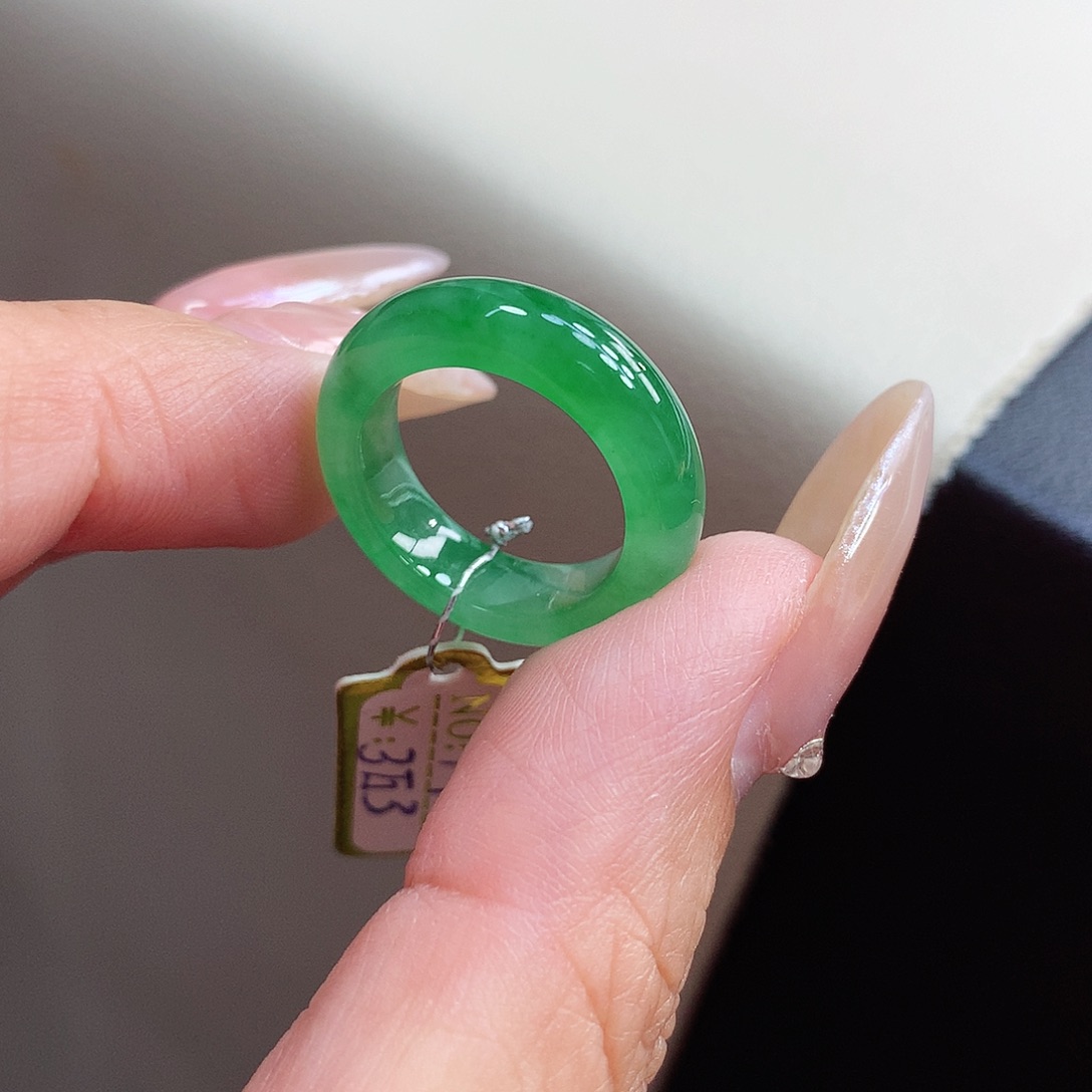 未镶嵌戒指翡翠11号