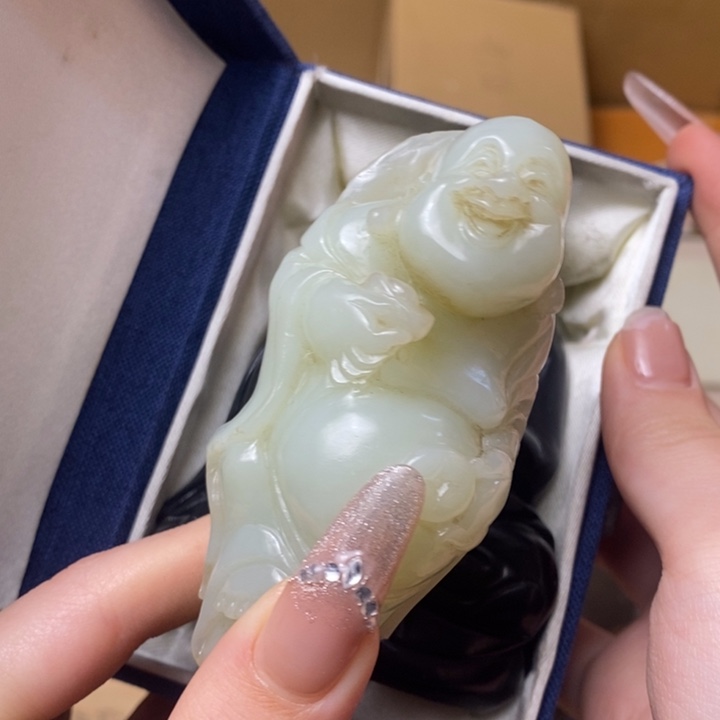 晚***风和田玉未镶嵌挂件如图所示所拍即所得