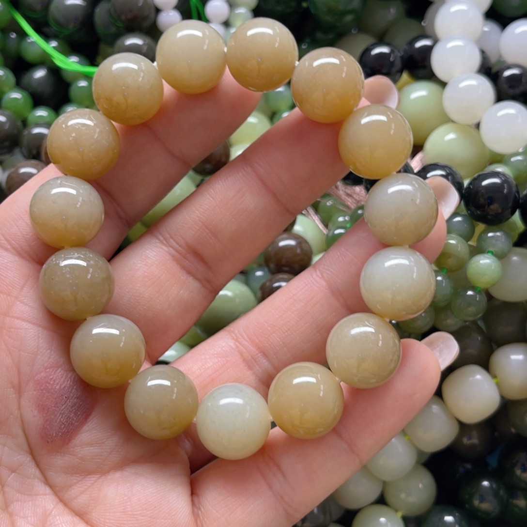 和田玉手链未镶嵌