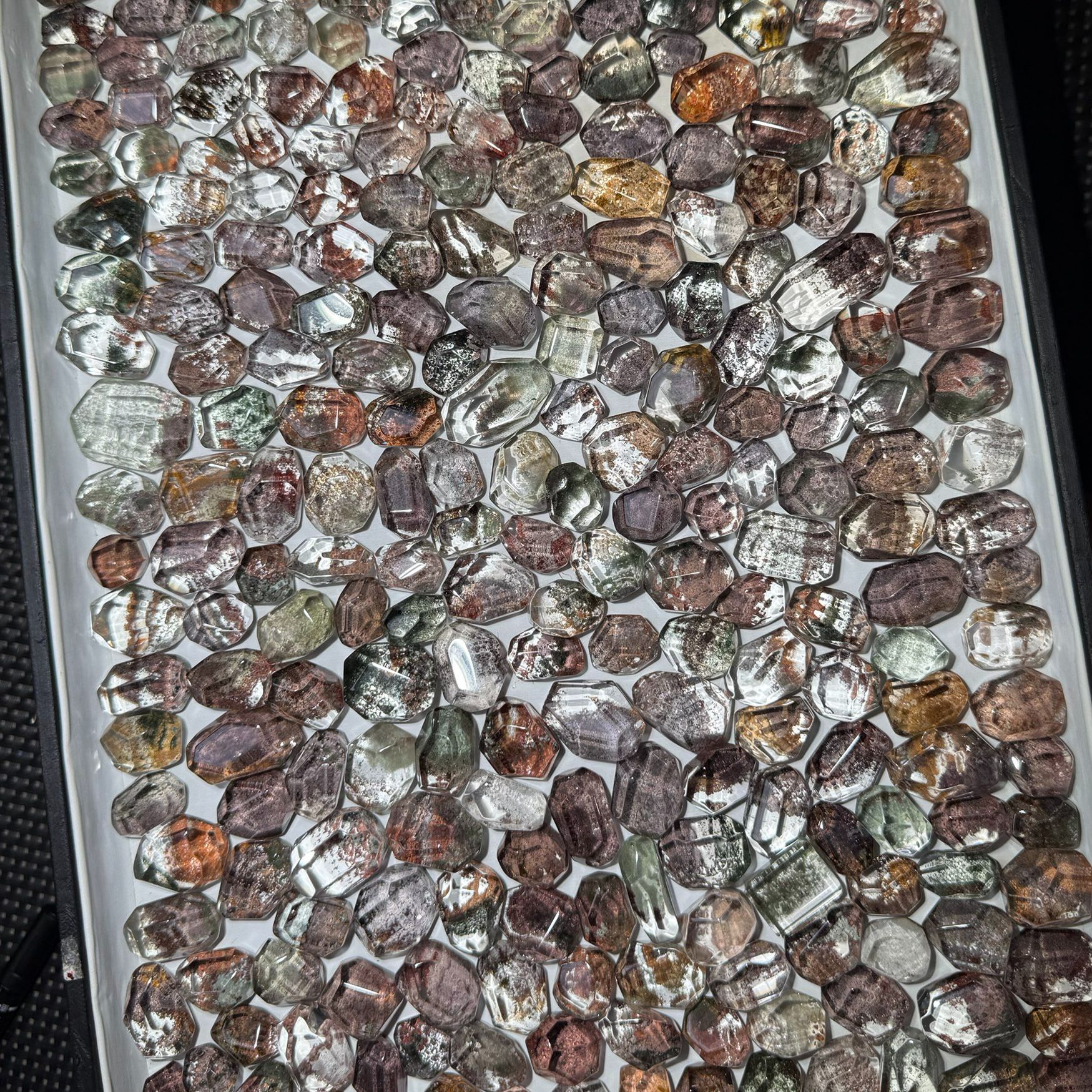 秃秃饰品店四季幽灵随行双尖圆珠吊坠手串等全品类水晶