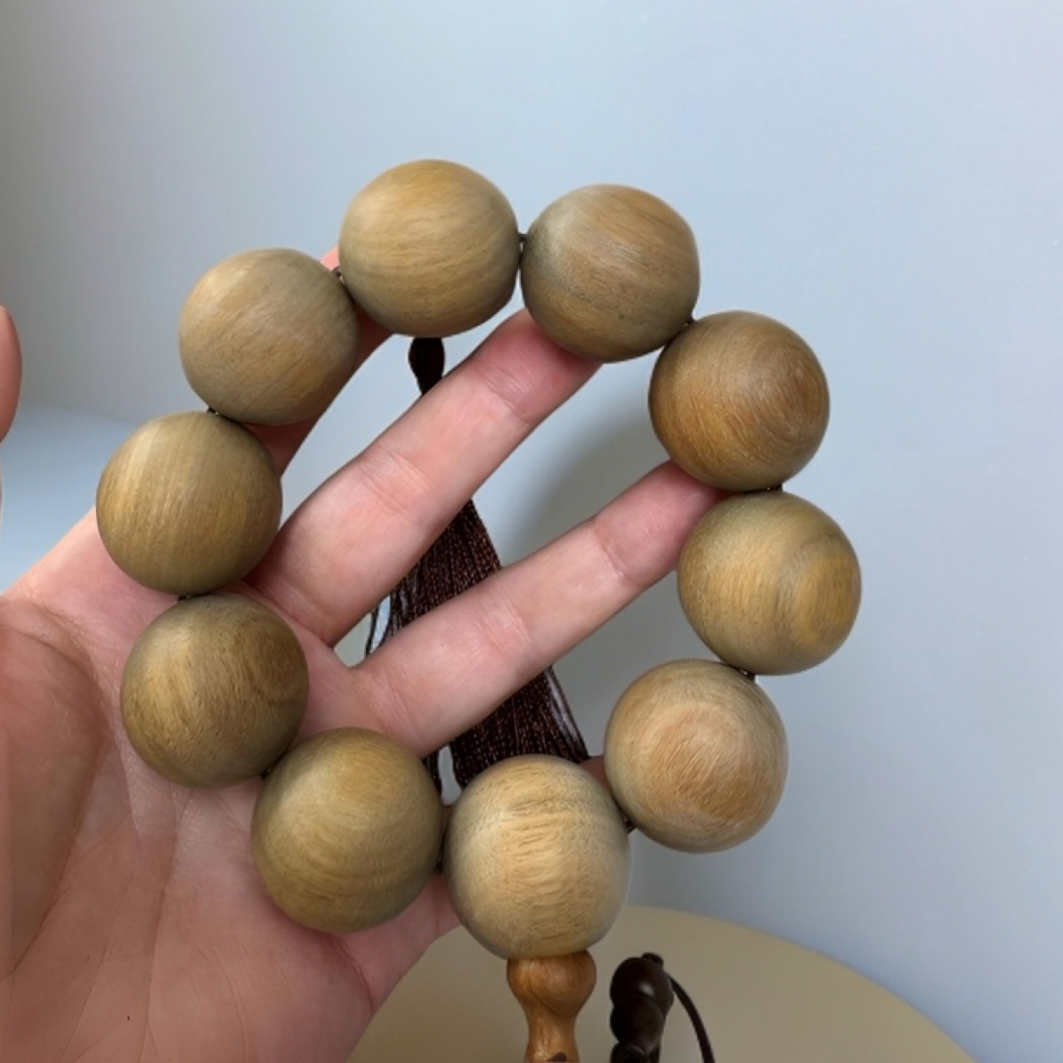 天然绿檀单圈/卡2.5