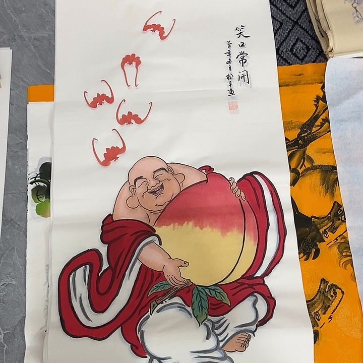 小周画廊的直播间