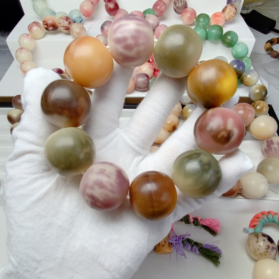 吊坠菩提根/象牙果手工干磨卡24.7微中