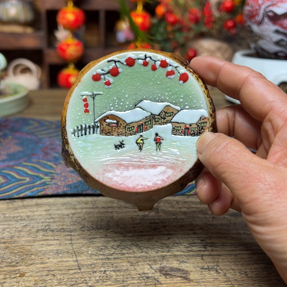 瓷片景德镇陶瓷刘道标原创