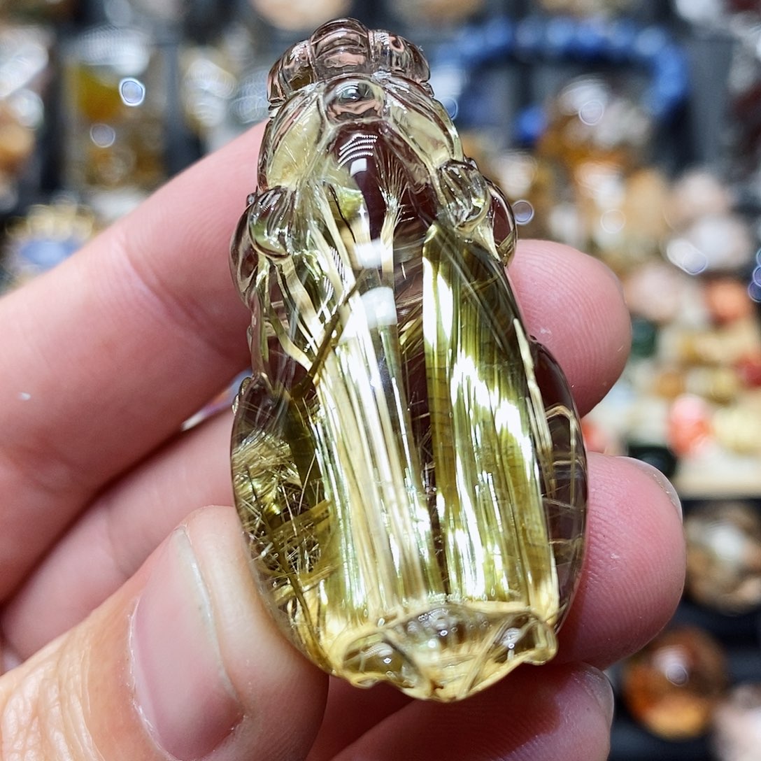 水晶颈饰未镶嵌天然精致水晶吊坠