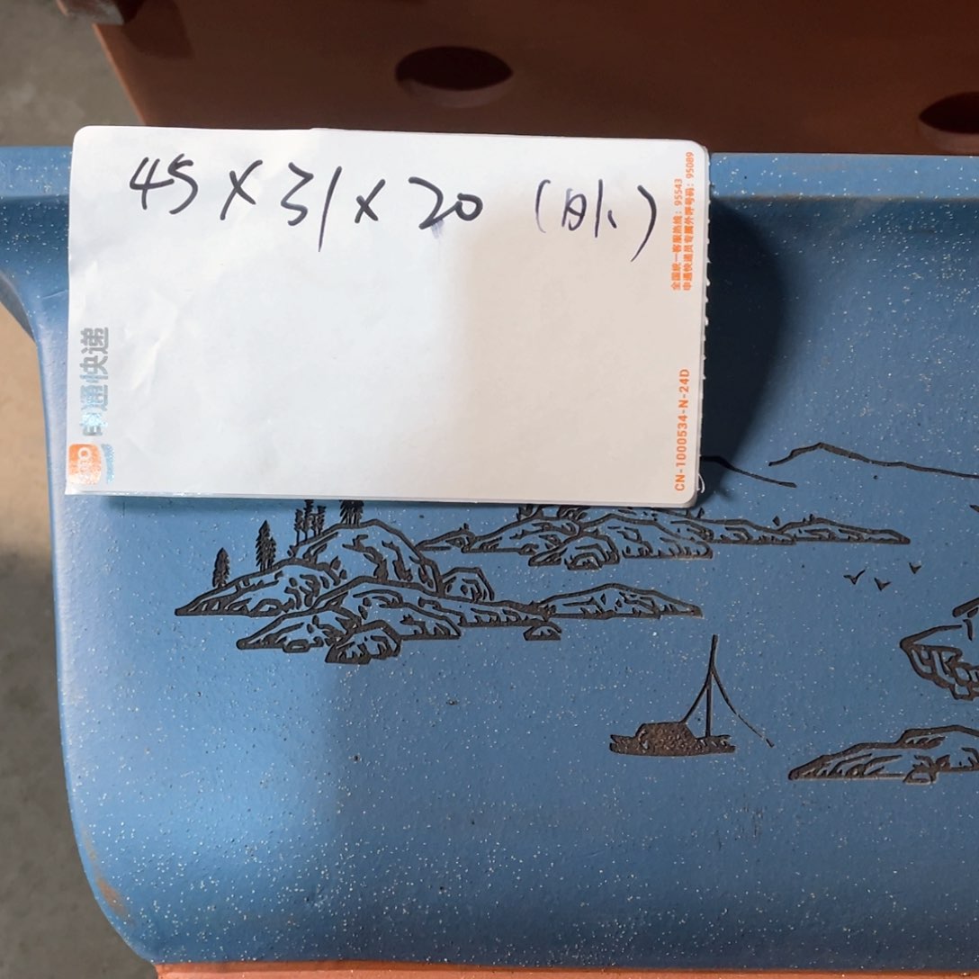 紫砂花盆用****5紫砂等传统工艺制作