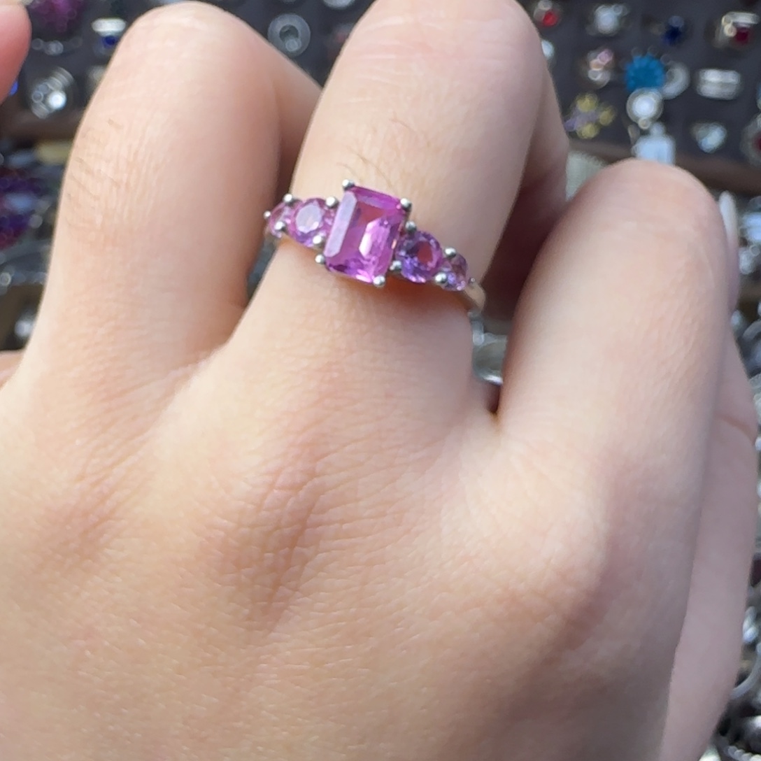 925银中古饰品放漏16。17圈