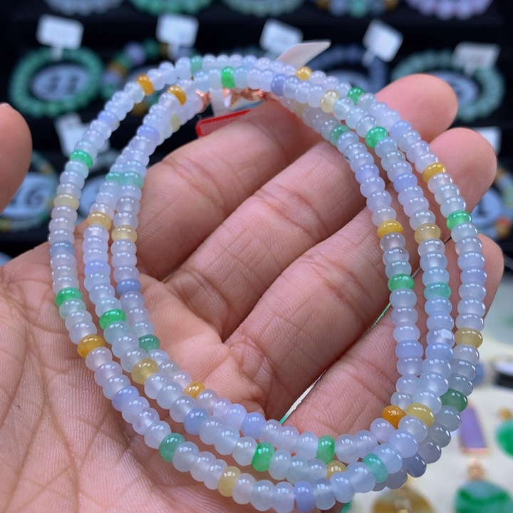 翡翠手链未镶嵌翡翠 4.6 