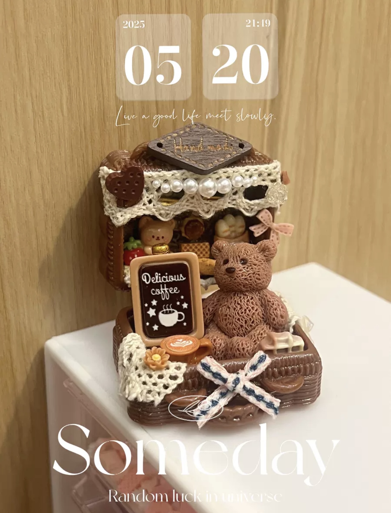 【成品链接直播间选款】创意手工diy手机配饰食玩小众满分礼物