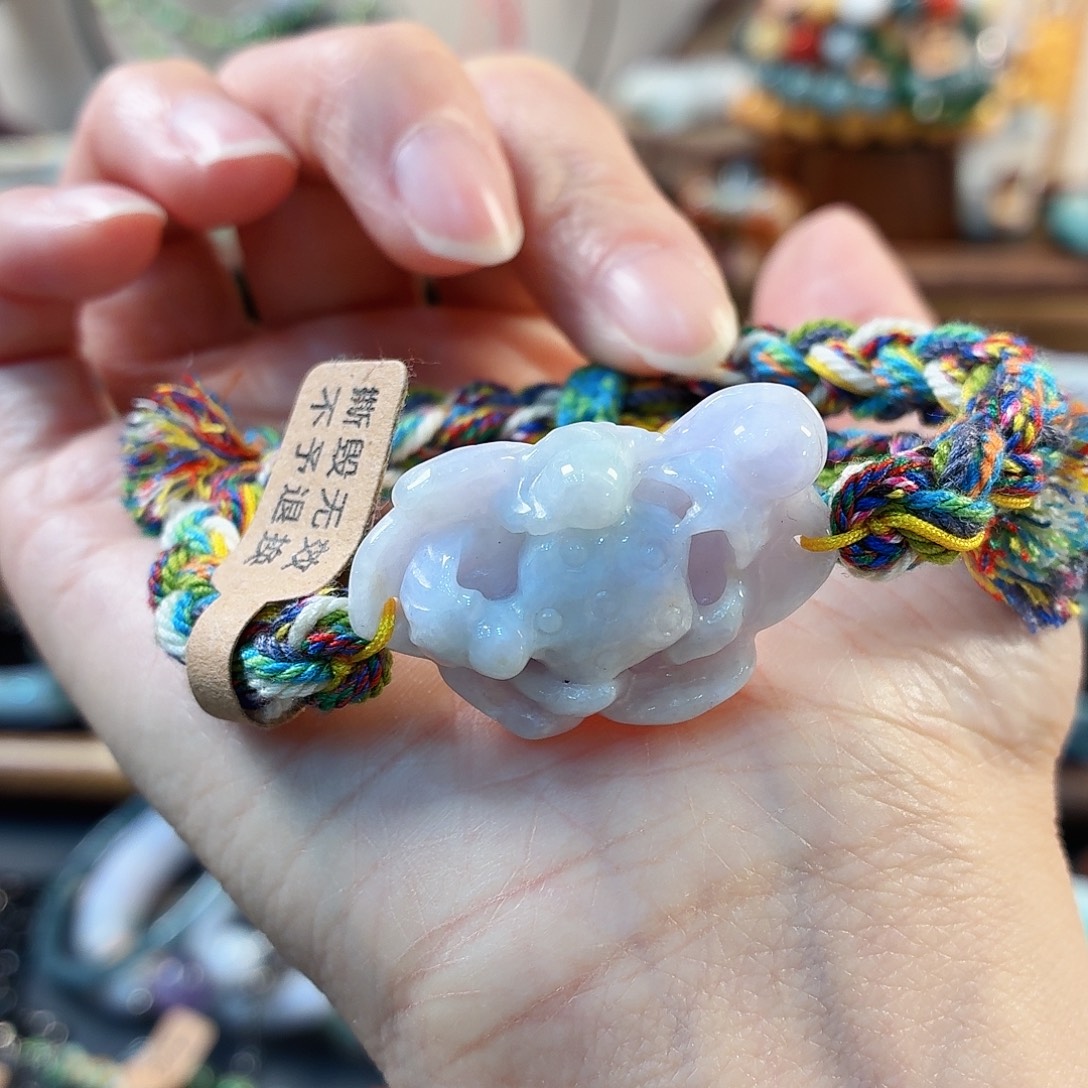 翡翠未镶嵌手链手串